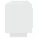 fehér szerelt fa TV-szekrény 102 x 35 x 45 cm