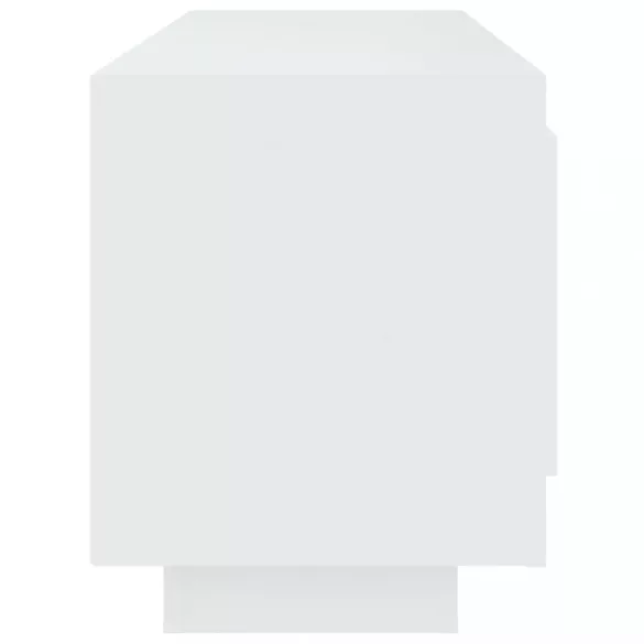 fehér szerelt fa TV-szekrény 102 x 35 x 45 cm