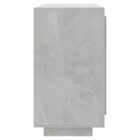 betonszürke szerelt fa tálalóasztal 80 x 40 x 75 cm