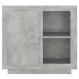 betonszürke színű tálalószekrény 80 x 40 x 75 cm