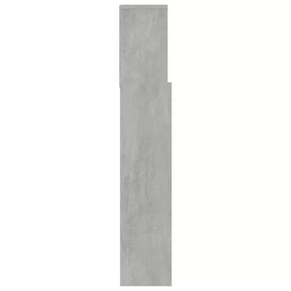 betonszürke áthidaló szekrény 120 x 19 x 103,5 cm