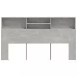 betonszürke áthidaló szekrény 180 x 19 x 103,5 cm