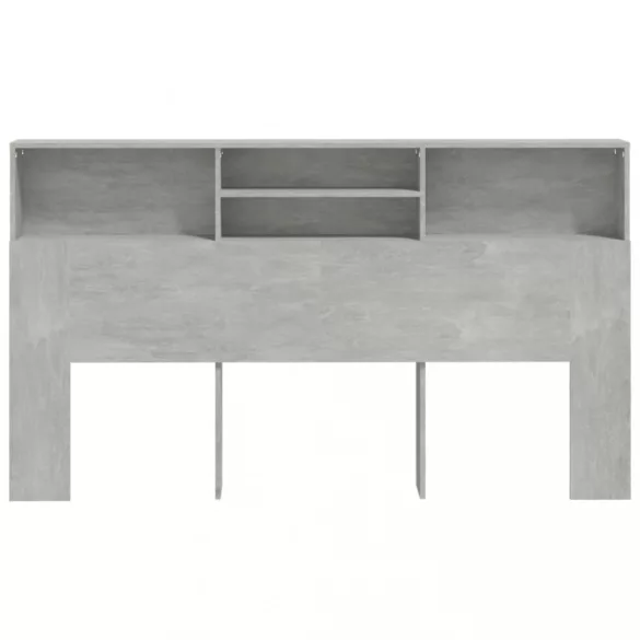 betonszürke áthidaló szekrény 180 x 19 x 103,5 cm