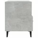 betonszürke szerelt fa éjjeliszekrény