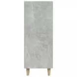 betonszürke szerelt fa tálalószekrény 69,5 x 34 x 90 cm