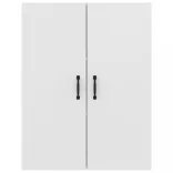 fehér szerelt fa függőszekrény 69,5 x 34 x 90 cm