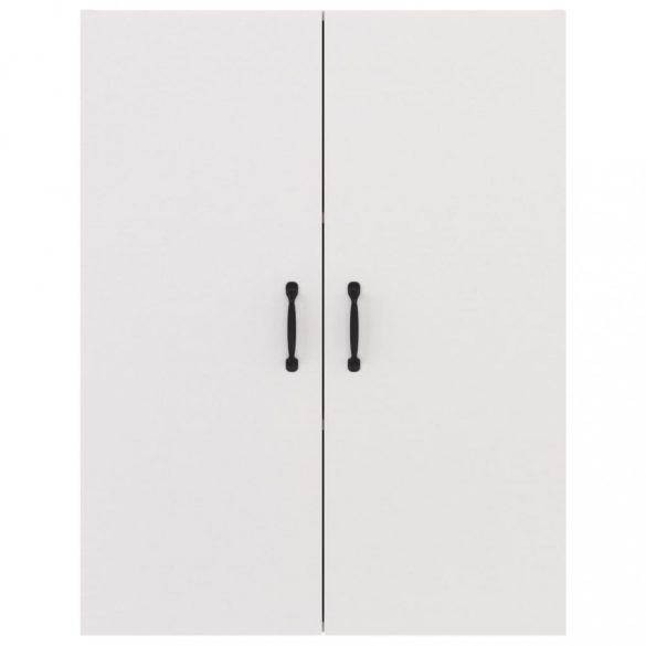 fehér szerelt fa függőszekrény 69,5 x 34 x 90 cm