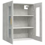 betonszürke függő faliszekrény 69,5 x 34 x 90 cm