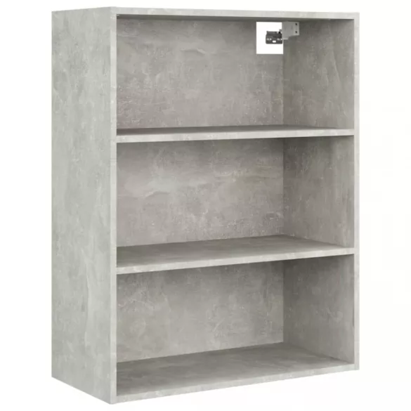 betonszürke függő faliszekrény 69,5 x 32,5 x 90 cm