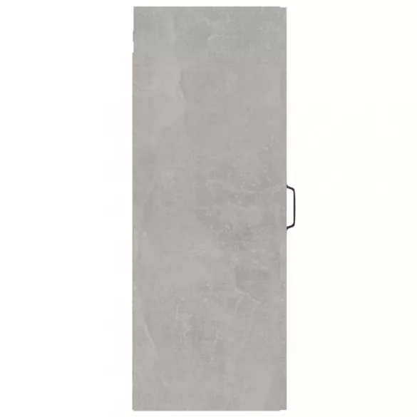 betonszürke függő faliszekrény 34,5 x 34 x 90 cm