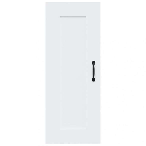 fehér szerelt fa függőszekrény 35 x 34 x 90 cm