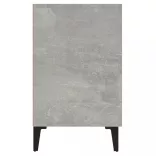 betonszürke szerelt fa tálalószekrény 100 x 36 x 60 cm
