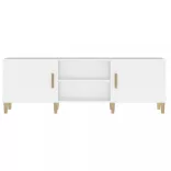 fehér szerelt fa TV-szekrény 150 x 30 x 50 cm