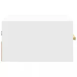 fehér falra szerelhető éjjeliszekrény 35 x 35 x 20 cm