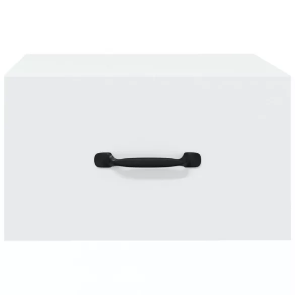 fehér falra szerelhető éjjeliszekrény 35x35x20 cm