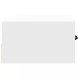 fehér falra szerelhető éjjeliszekrény 35x35x20 cm