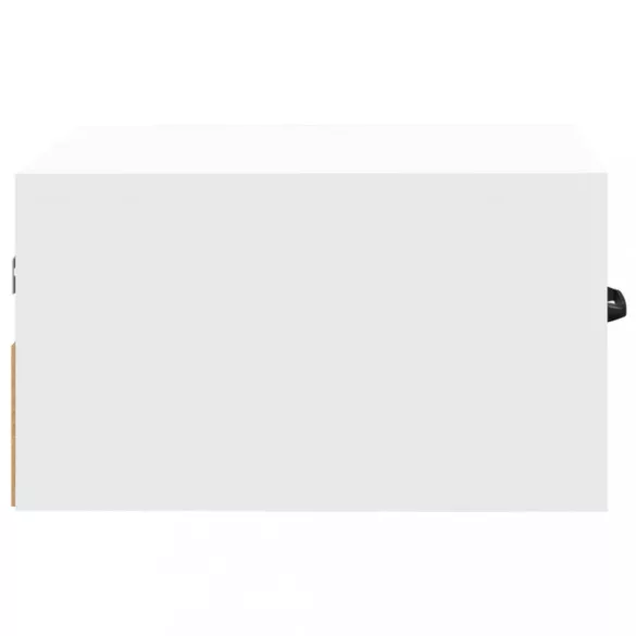 fehér falra szerelhető éjjeliszekrény 35x35x20 cm