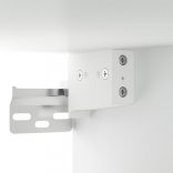 2 db fehér falra szerelhető éjjeliszekrény 35x35x20 cm