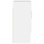 fehér szerelt fa faliszekrény 60 x 31 x 70 cm