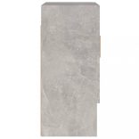 betonszürke szerelt fa faliszekrény 60 x 31 x 70 cm