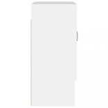 fehér szerelt fa faliszekrény 60 x 31 x 70 cm