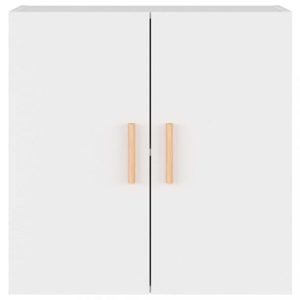 fehér szerelt fa faliszekrény 60 x 30 x 60 cm