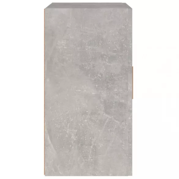 betonszürke szerelt fa faliszekrény 60 x 30 x 60 cm