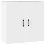 fehér szerelt fa faliszekrény 60 x 31 x 60 cm