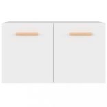 fehér szerelt fa faliszekrény 60 x 36,5 x 35 cm