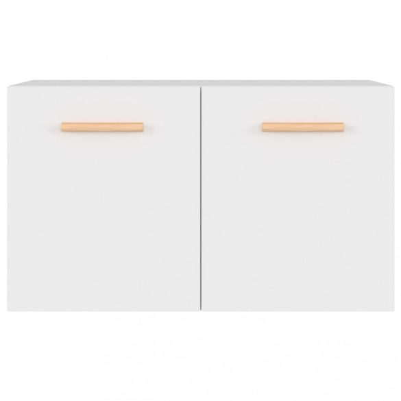 fehér szerelt fa faliszekrény 60 x 36,5 x 35 cm