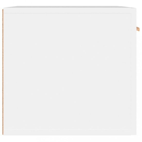 fehér szerelt fa faliszekrény 60 x 36,5 x 35 cm