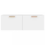 fehér szerelt fa faliszekrény 100 x 36,5 x 35 cm