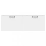 fehér szerelt fa faliszekrény 100 x 36,5 x 35 cm