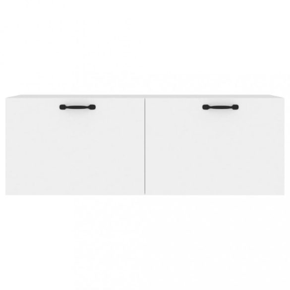 fehér szerelt fa faliszekrény 100 x 36,5 x 35 cm