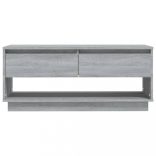 szürke sonoma színű szerelt fa TV-szekrény 102x41x44 cm