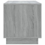 szürke sonoma színű szerelt fa TV-szekrény 102x41x44 cm