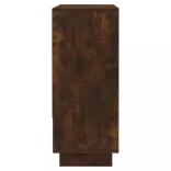 füstös tölgy színű szerelt fa tálalószekrény 97 x 31 x 75 cm