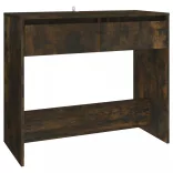 füstös tölgy színű szerelt fa dohányzóasztal 89x41x76,5 cm