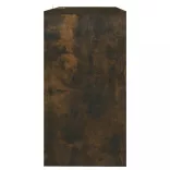 füstös tölgy színű szerelt fa dohányzóasztal 89x41x76,5 cm