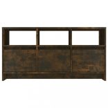 füstös tölgy színű szerelt fa TV-szekrény 102x37,5x52,5 cm