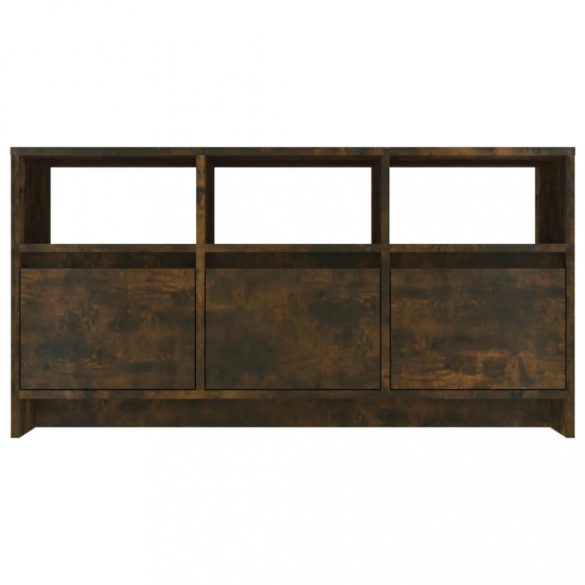 füstös tölgy színű szerelt fa TV-szekrény 102x37,5x52,5 cm