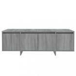 szürke sonoma színű szerelt fa TV-szekrény 120x30x40,5 cm