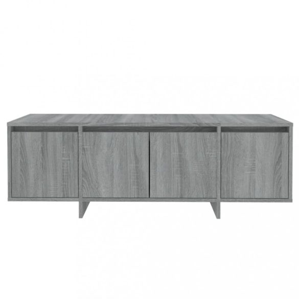 szürke sonoma színű szerelt fa TV-szekrény 120x30x40,5 cm