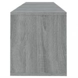 szürke sonoma színű szerelt fa TV-szekrény 120x30x40,5 cm