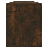 füstös tölgy színű szerelt fa TV-szekrény 130x35x50 cm