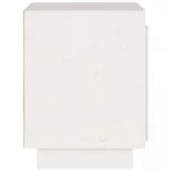 fehér tömör fenyőfa éjjeliszekrény 40 x 30 x 40 cm