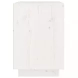 fehér tömör fenyőfa éjjeliszekrény 40 x 35 x 50 cm