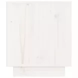fehér tömör fenyőfa éjjeliszekrény 40 x 34 x 40 cm