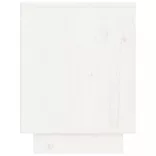 fehér tömör fenyőfa éjjeliszekrény 40 x 30 x 40 cm