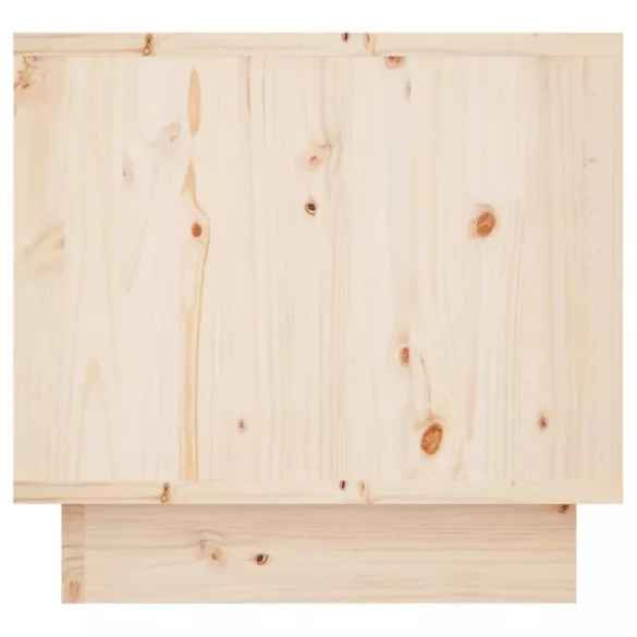 2 db tömör fenyőfa éjjeliszekrény 35 x 34 x 32 cm